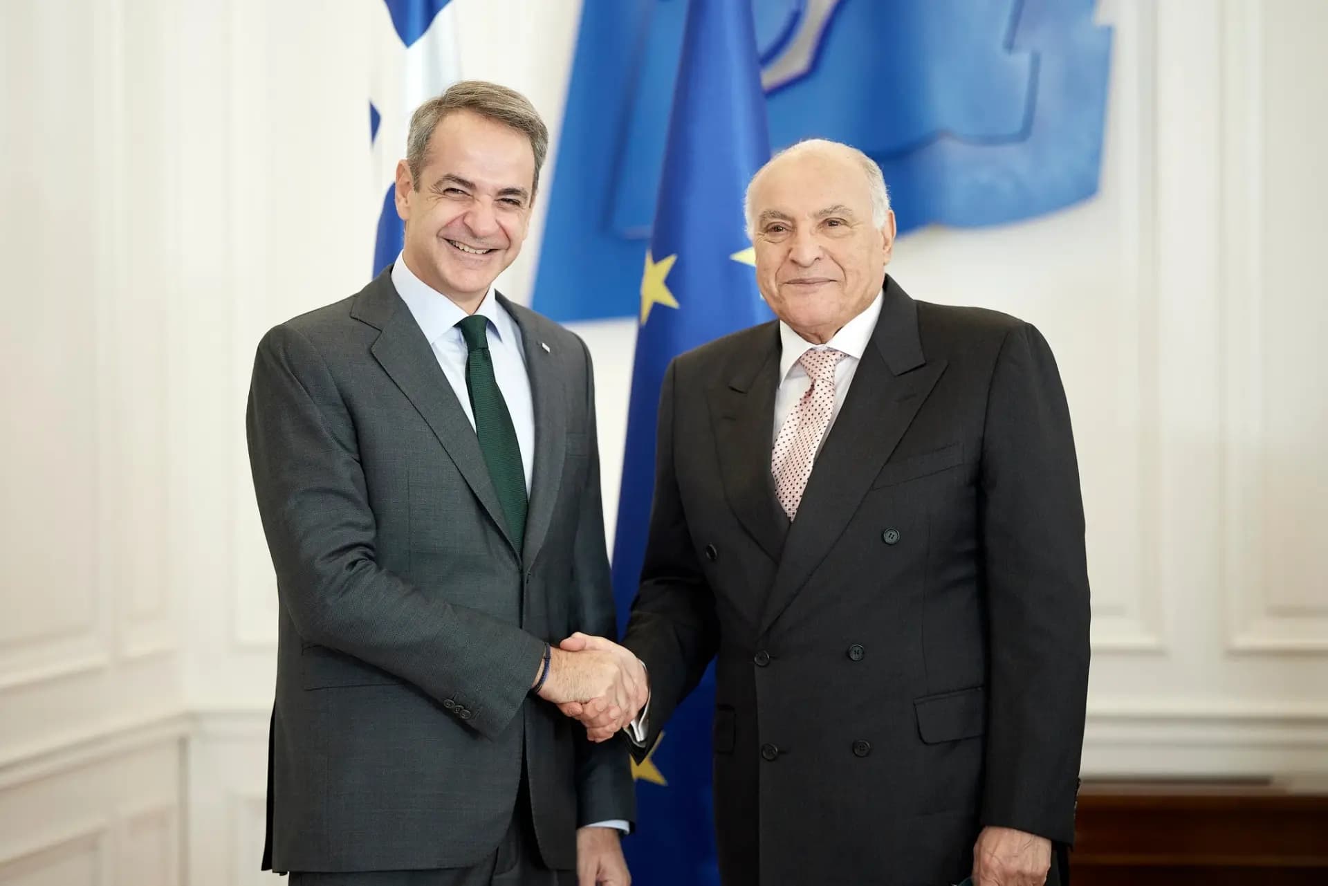 Attaf recibido por el Primer ministro griego