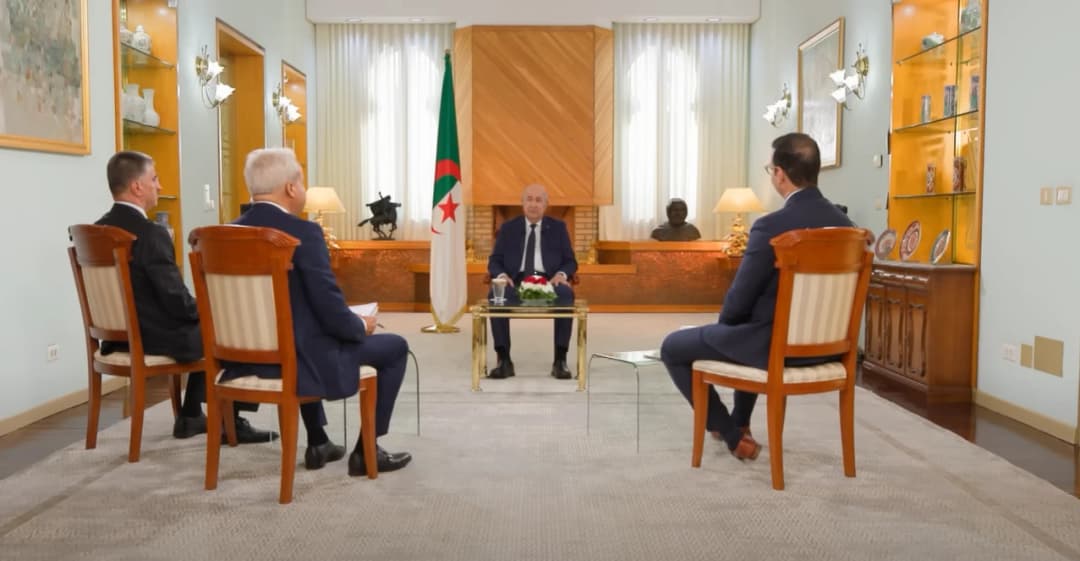 Entrevista del presidente Tebboune: la prensa internacional sigue de cerca las posiciones argelinas