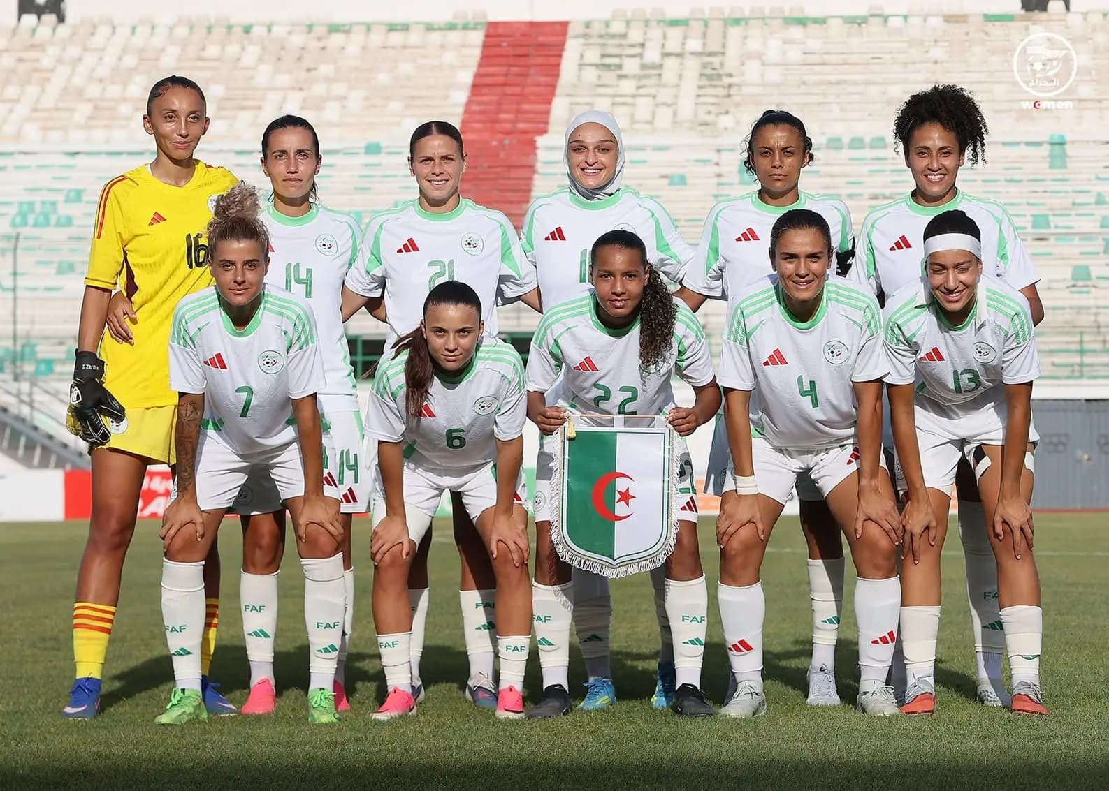Selección argelina femenina vence a Zambia (1-0) en su preparación para la CAN 2026