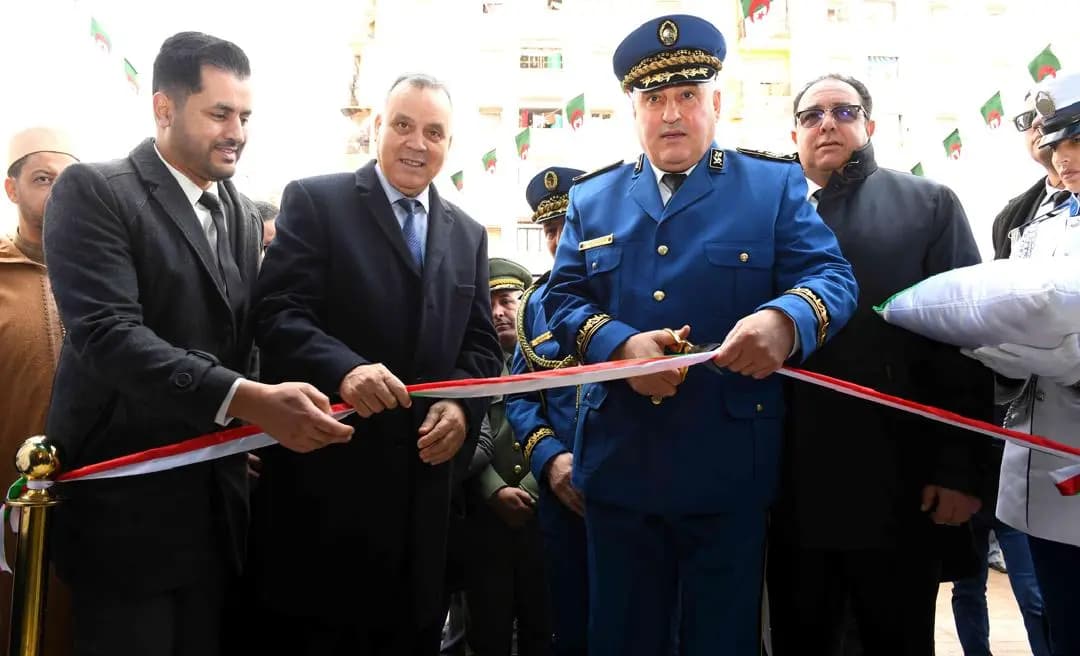 Inauguration d’un nouveau siège de la Sûreté urbaine dans la commune d’Es-Senia