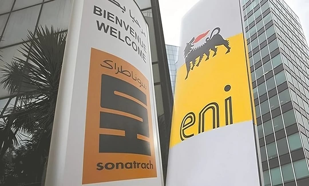 Photo illustration de Sonatrach/Eni