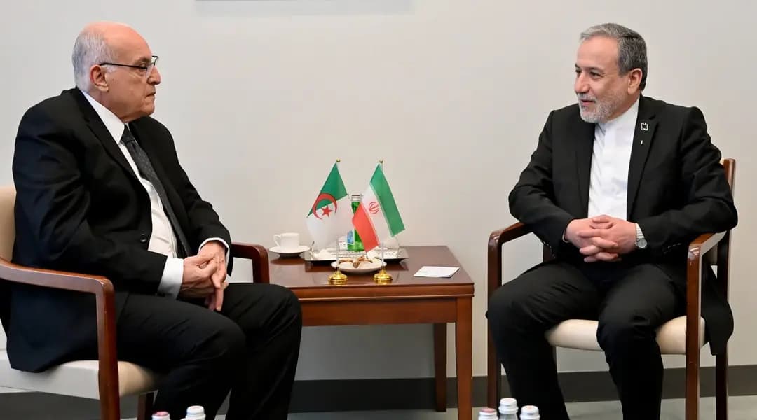Attaf rencontre son homologue iranien