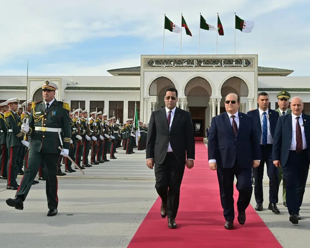 Le Premier ministre mauritanien quitte Alger