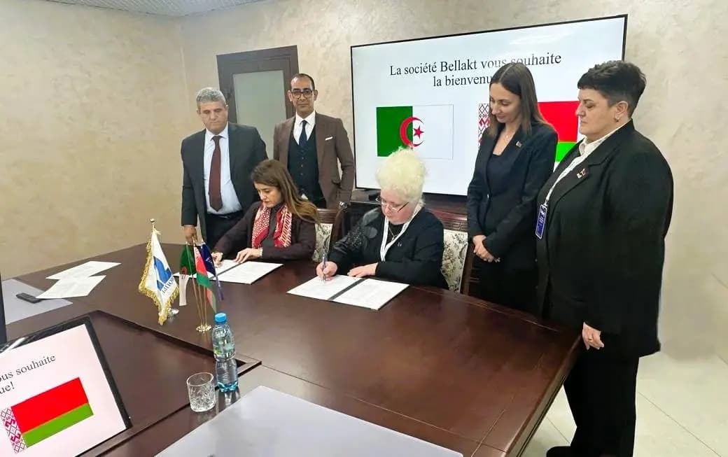 Le groupe Giplait signe un accord de coopération avec la société biélorusse "Bellakt" pour la production du lait infantile en Algérie