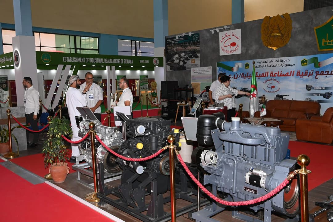 Le pavillon du ministère de la Défense nationale (MDN) à la 56e Foire internationale d'Alger.