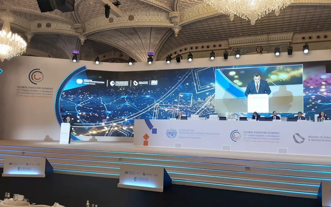 Arkab souligne depuis Riyadh la volonté de l'Algérie d'élargir sa coopération avec l'ONUDI