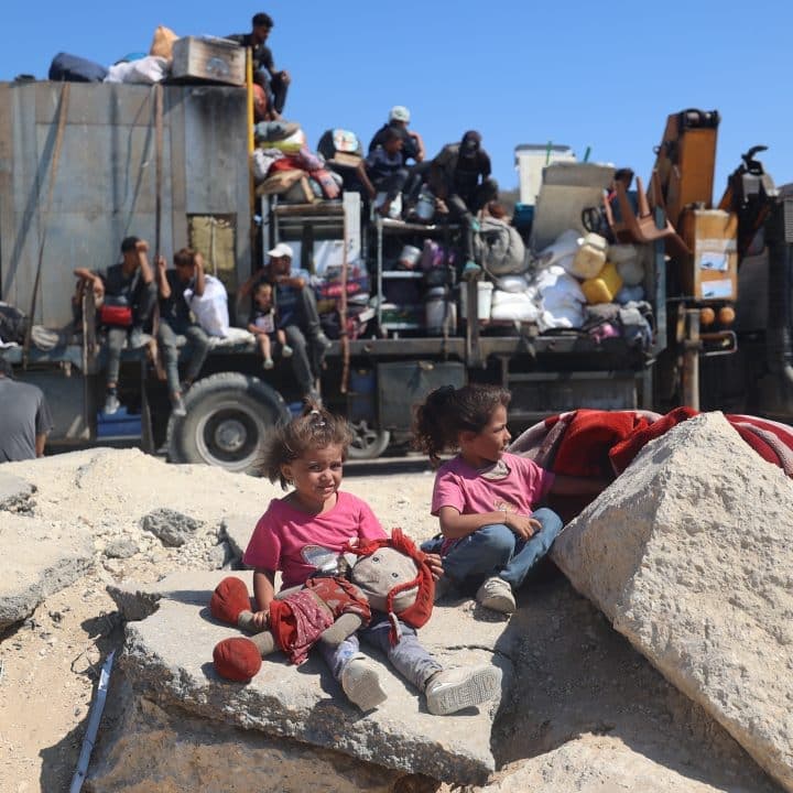 Les enfants de Ghaza vivent dans des conditions 