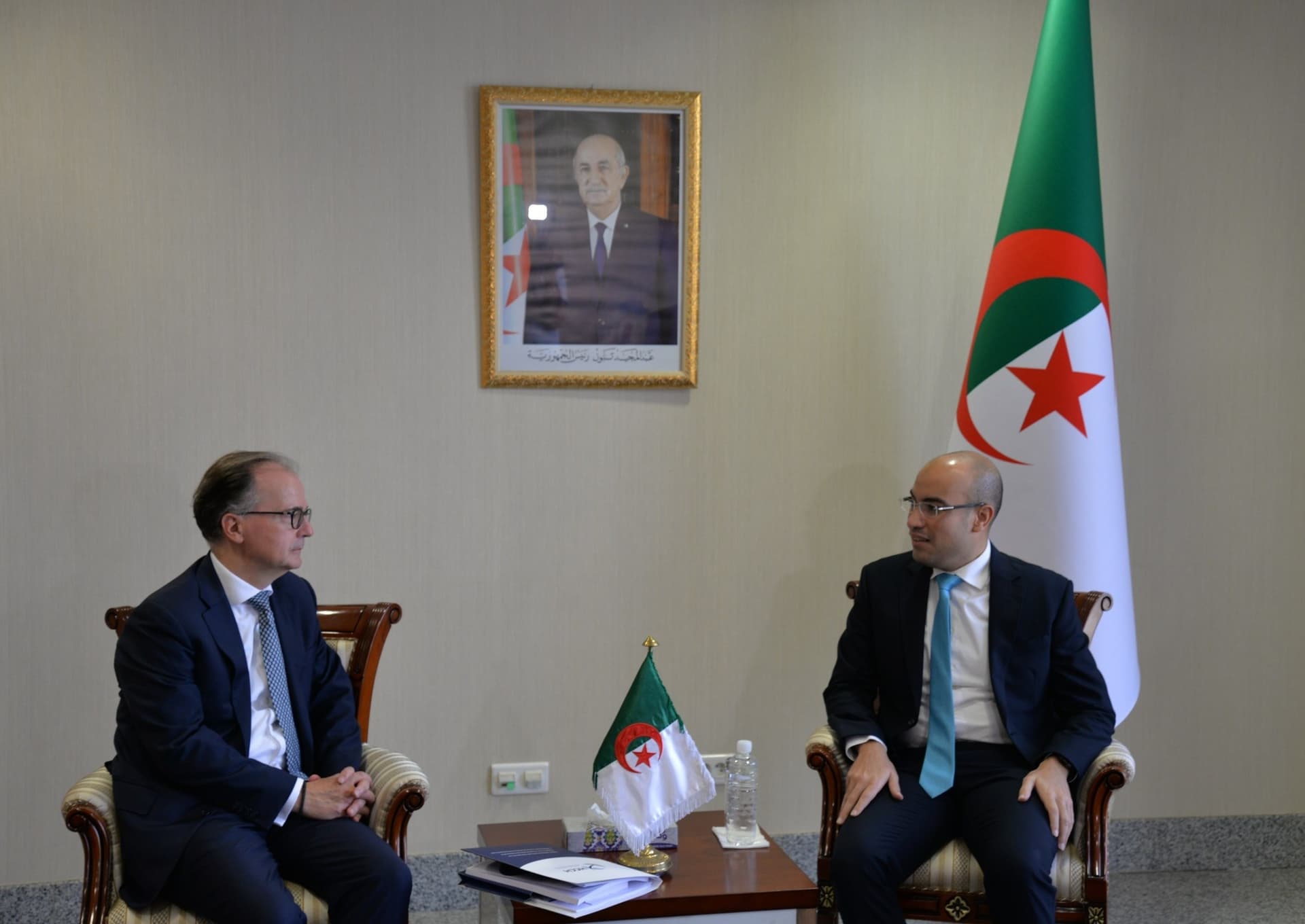 Chaib reçoit le SG de la Conférence de La Haye de droit international privé 