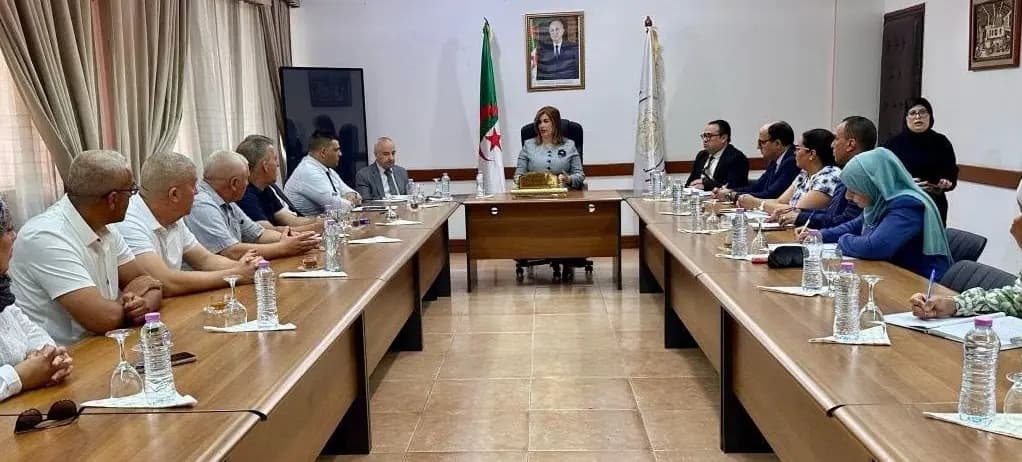 Réunion de coordination entre les cadres de 
