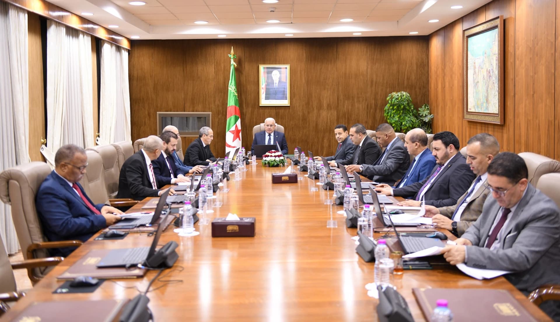 Boughali préside une réunion du Bureau de l'Assemblée