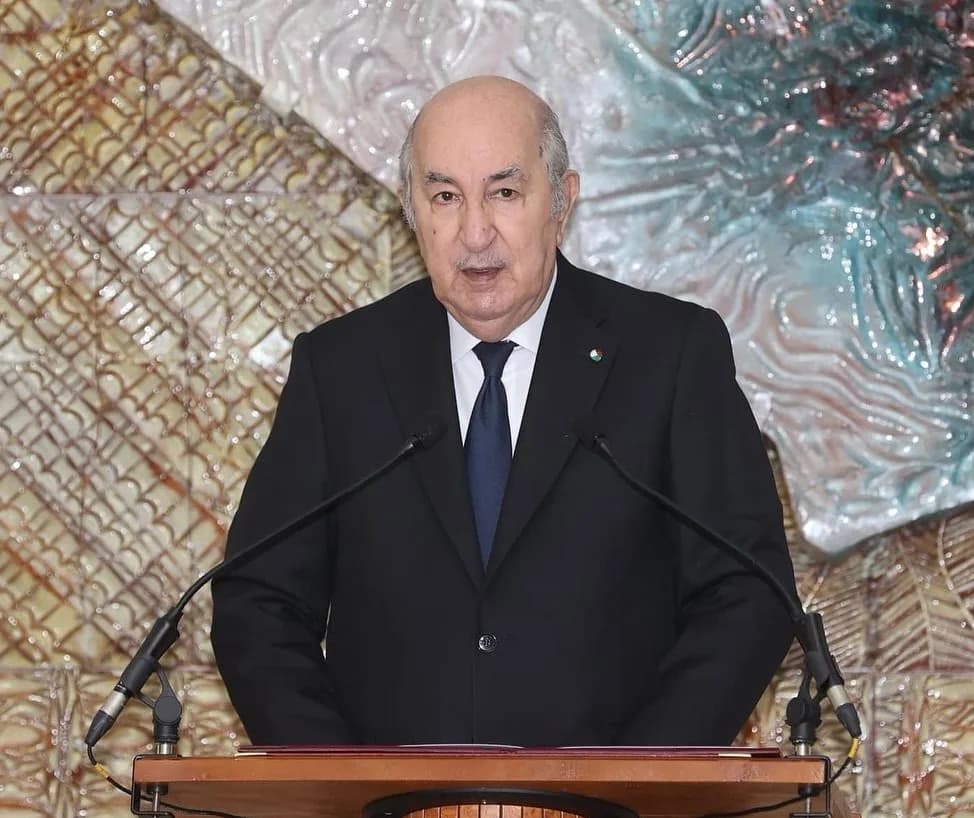 Le président Abdelmadjid Tebboune