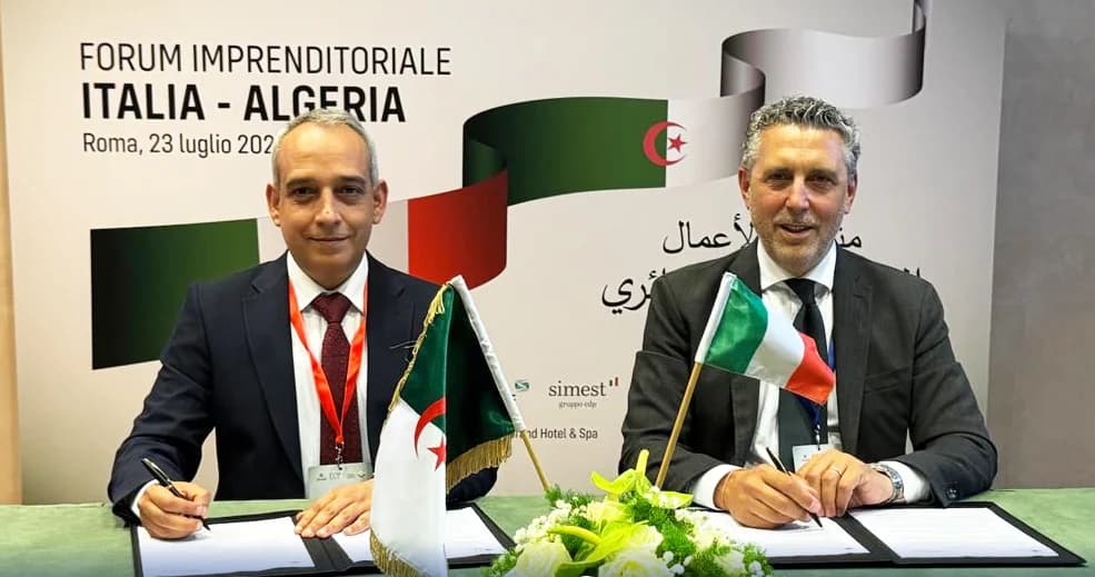 Signature d'un mémorandum d'entente entre Algérie Télécom et la société italienne des télécommunications "Telecom Italia Sparkle S.p.A".