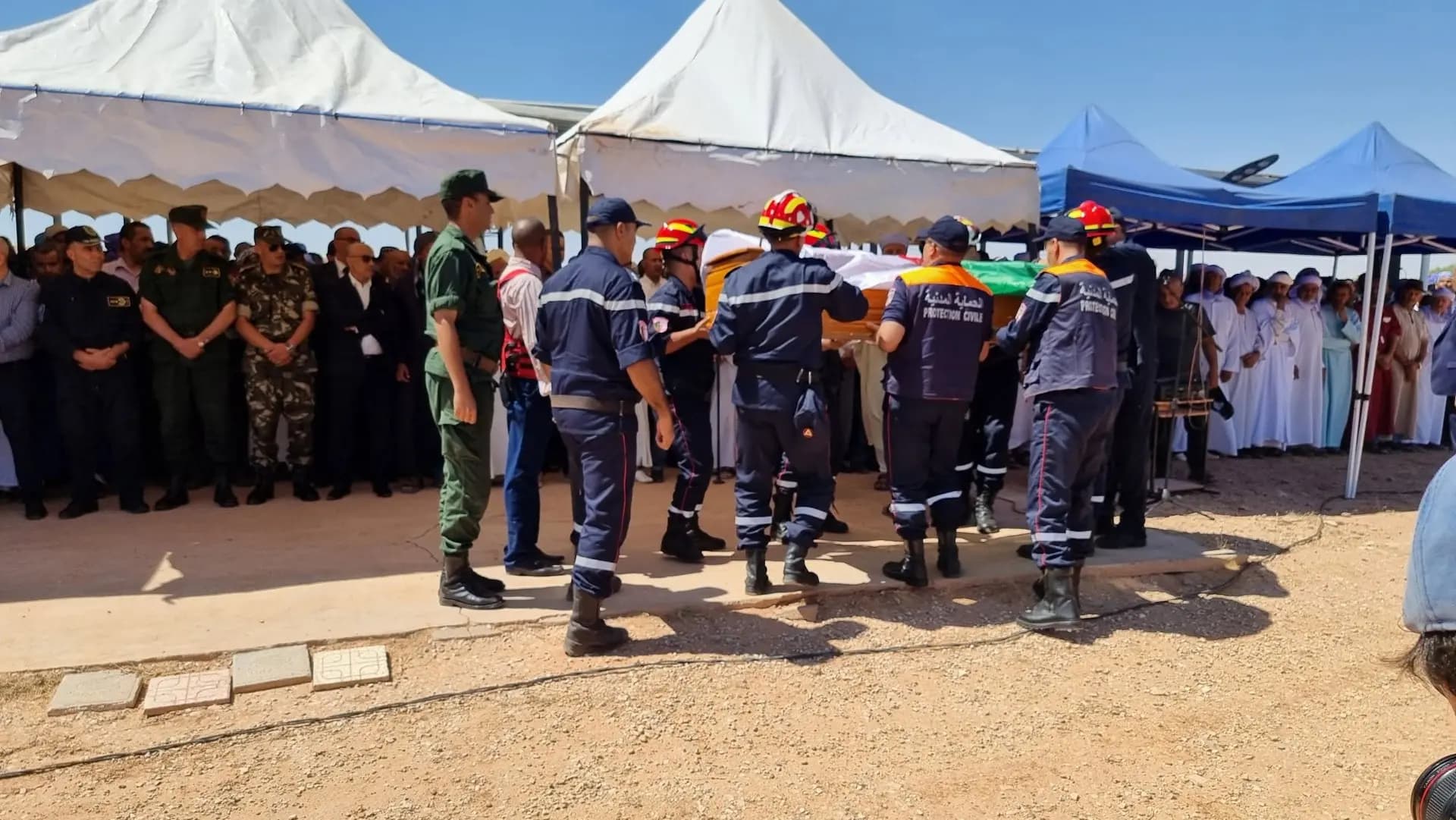 La dépouille du petit Ayoub inhumée au cimetière de Ghassoul