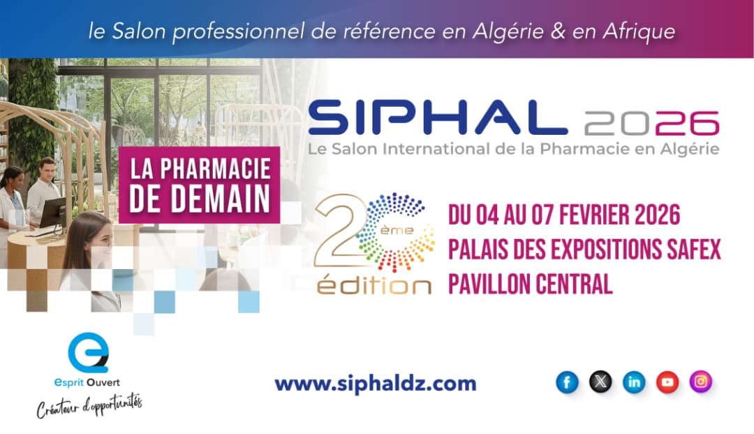 Ouverture du Siphal 2026 à Alger avec plus de 160 exposants