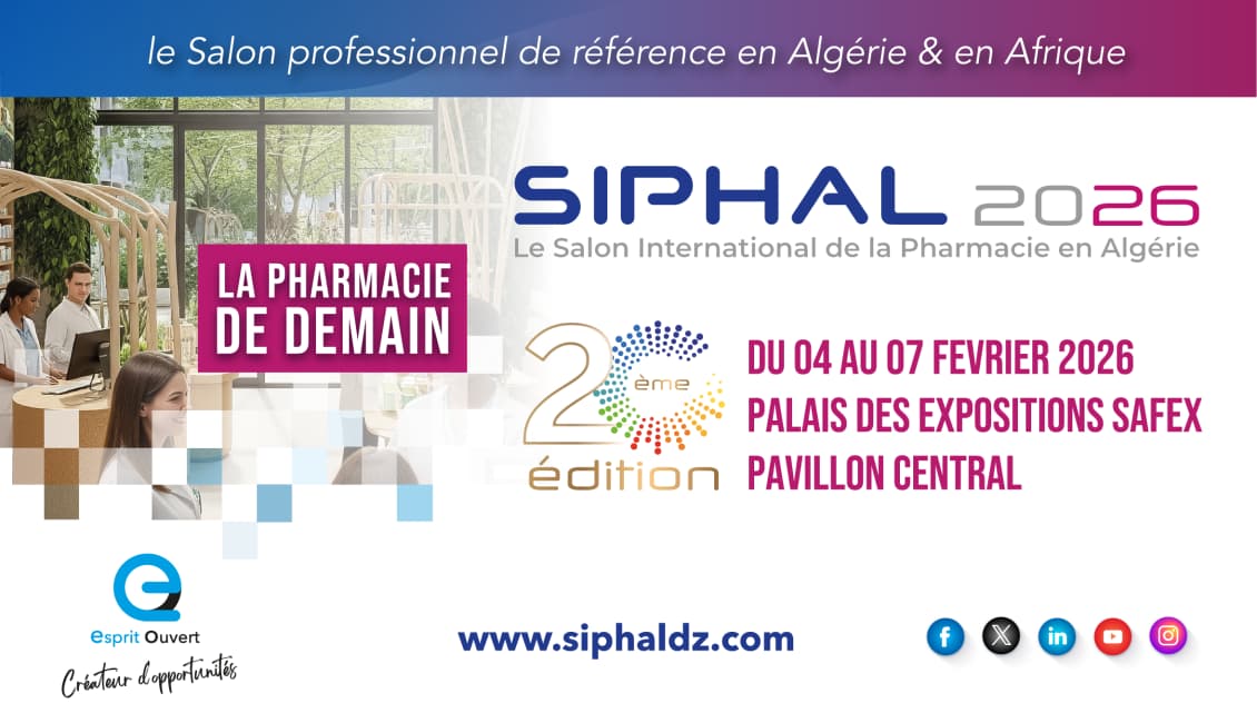 Ouverture du Siphal 2026 à Alger avec plus de 160 exposants