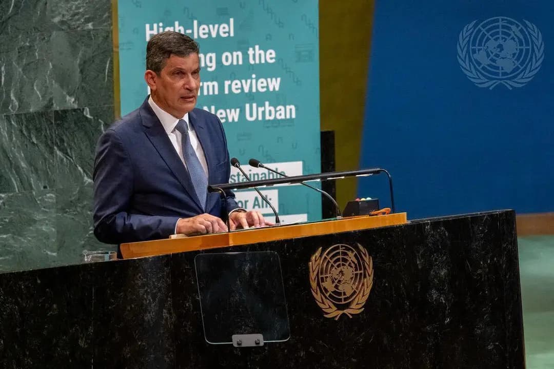 Rabehi prend part à la réunion de haut niveau de l'AG des Nations unies sur le développement urbain