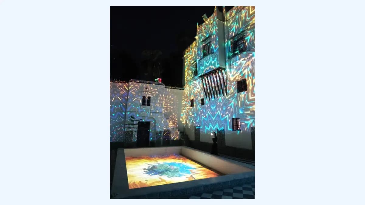 Ouverture du Mapping Festival Algeria au Musée du Bardo à Alger