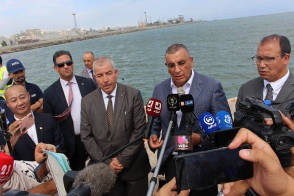 L'extension du port phosphatier d'Annaba "un projet stratégique pour renforcer la compétitivité de l'économie nationale" 