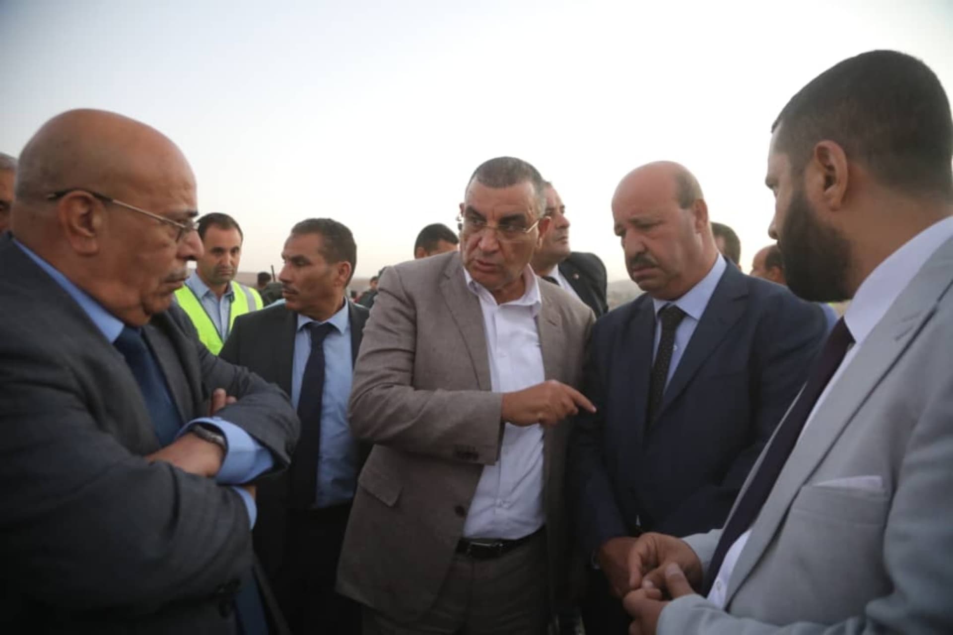 Le ministre des Travaux publics et des Infrastructures de base, M. Abdelkader Djellaoui