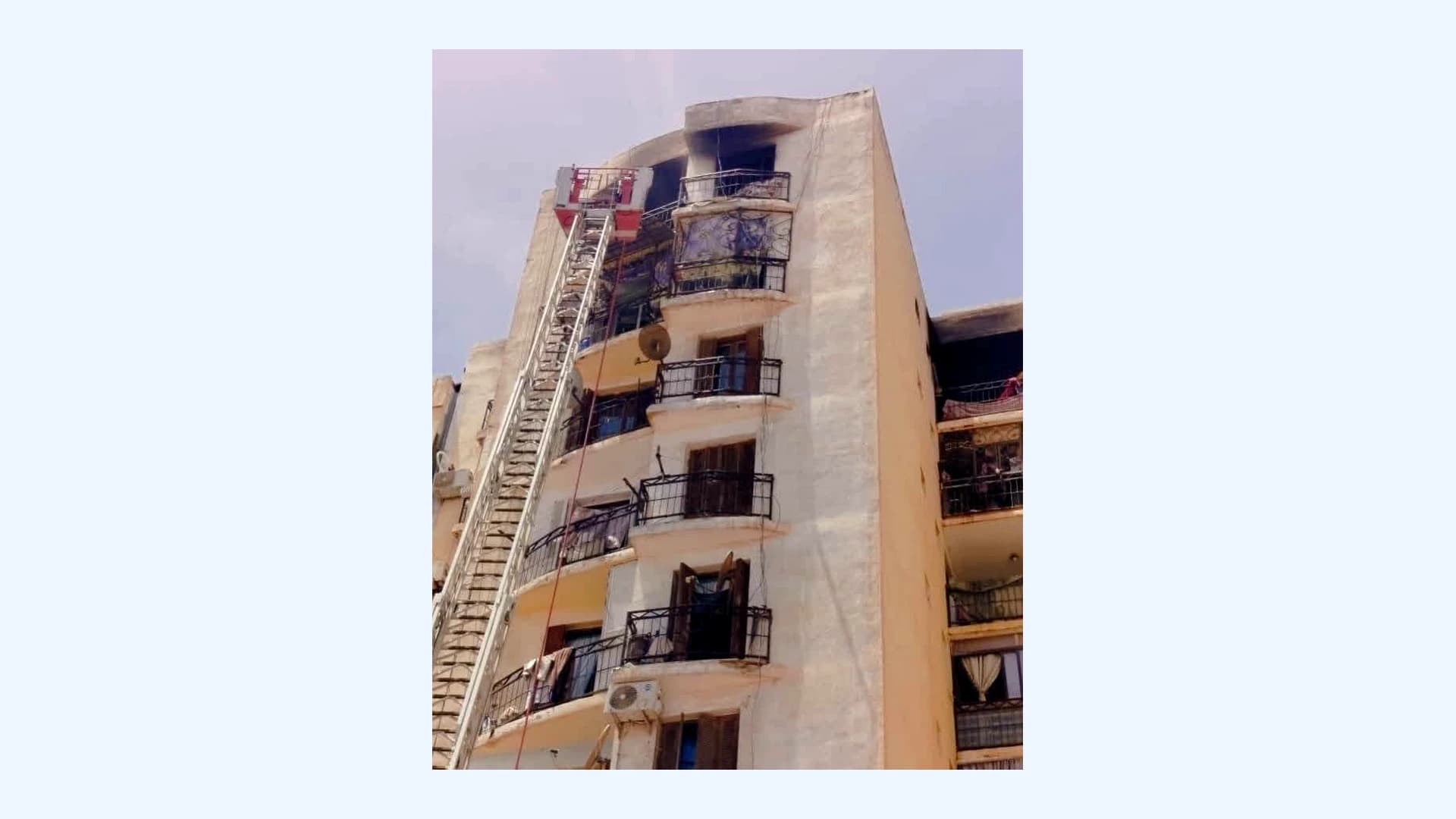 Quatre blessés dans l’incendie d’un appartement à Oran