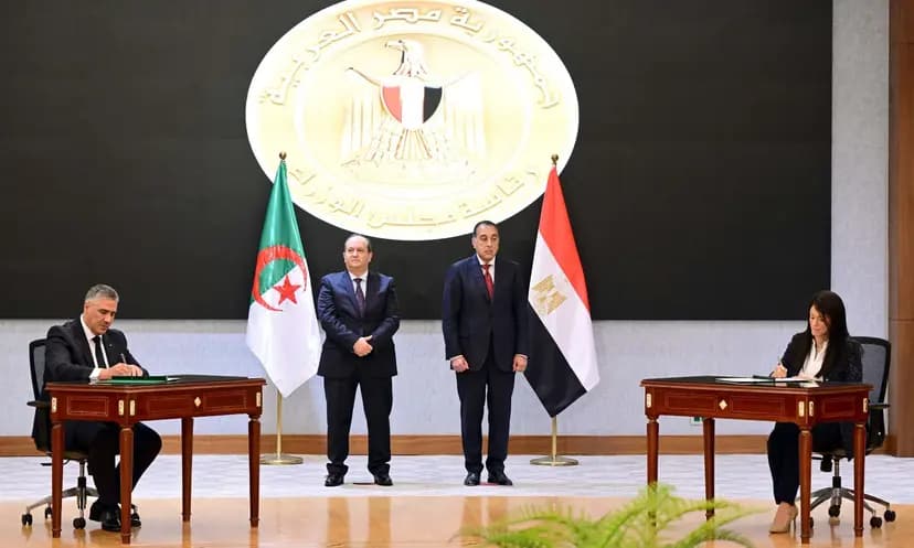 Grande commission mixte algéro-égyptienne : signature de plusieurs accords, mémorandums d'entente et programmes de coopération