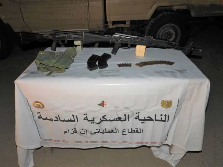 Trois contrebandiers armés de nationalité étrangère neutralisés à In Guezzam