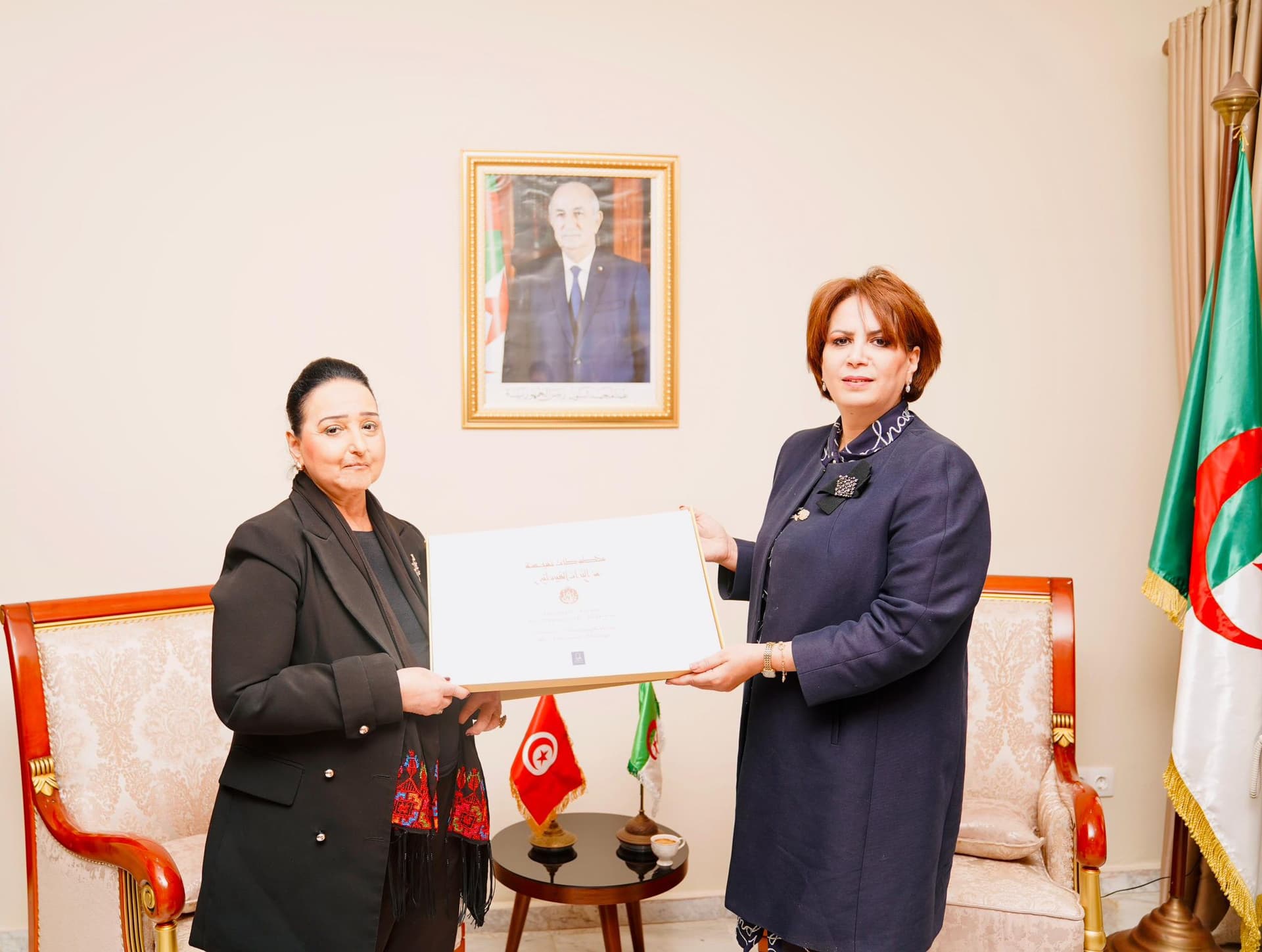 La ministre de la Culture et des Arts reçoit son homologue tunisienne