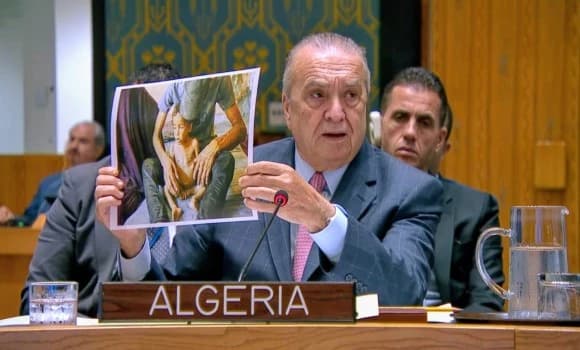 Amar Benjama au Conseil de Sécurité.