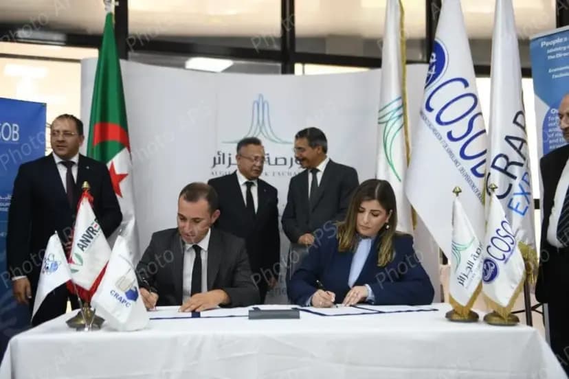 L'EPE "CRAPC Expertise" introduite à la Bourse d'Alger