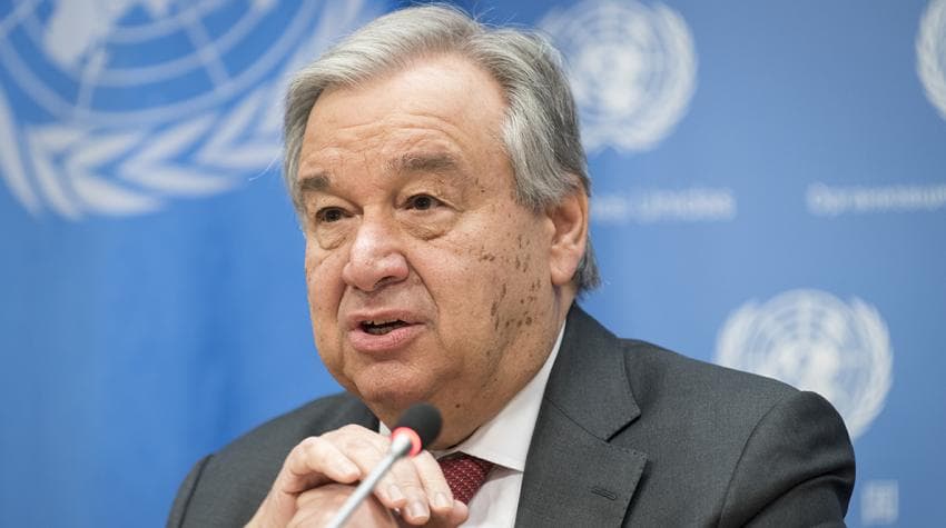 Guterres plaide pour la fin de la discrimination juridique envers les femmes