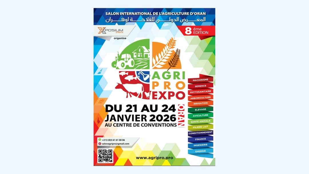 Oran: le Salon international de l’agriculture du 21 au 24 janvier