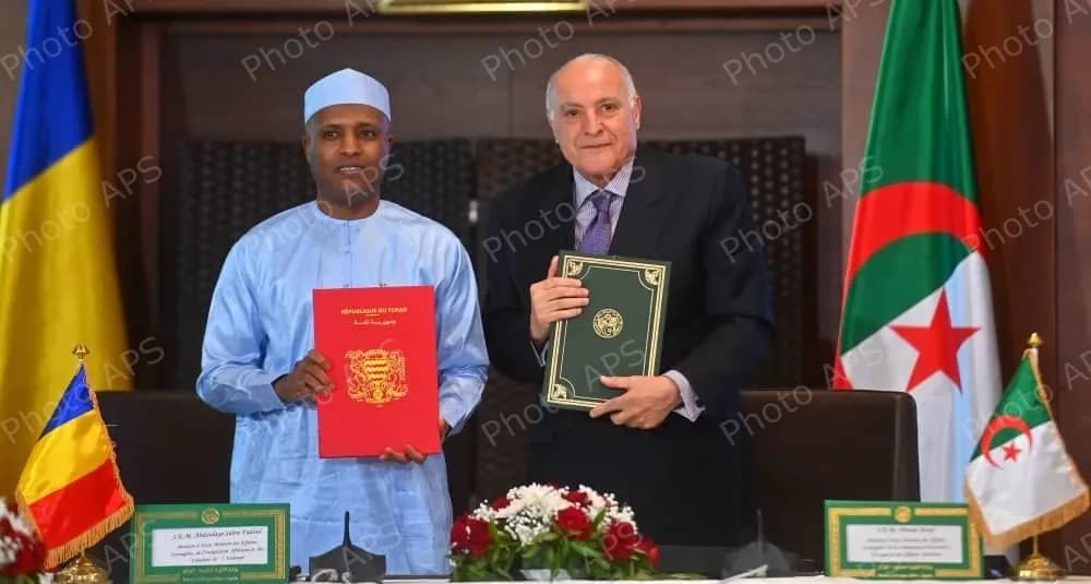 Algérie-Tchad : clôture des travaux de la Commission gouvernementale mixte par la signature du procès-verbal de la 4e session