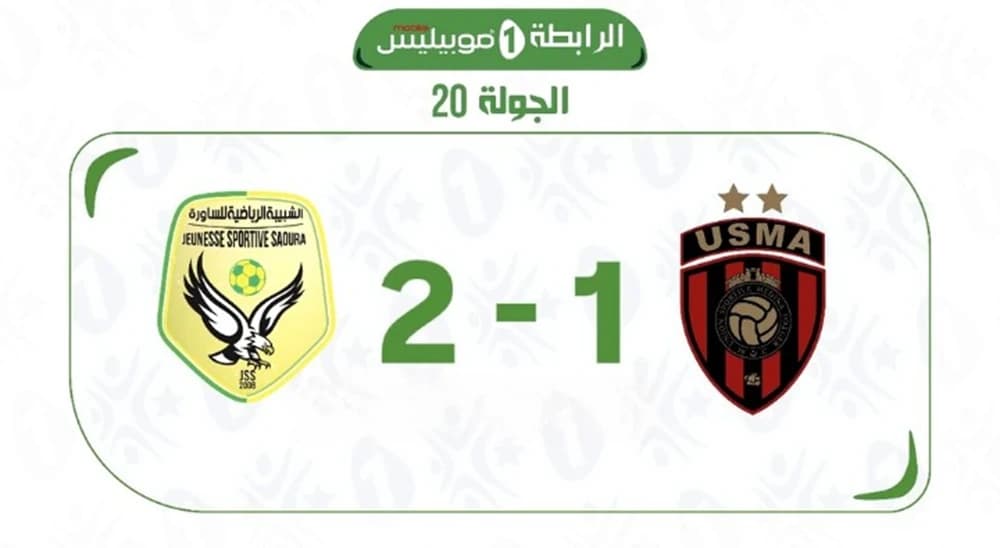 La JS Saoura bat l’USM Alger (2-1) et remonte sur le podium