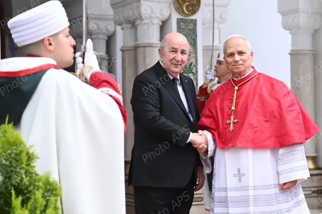 Le Président de la République réserve un accueil officiel au Pape Léon XIV au siège de la 