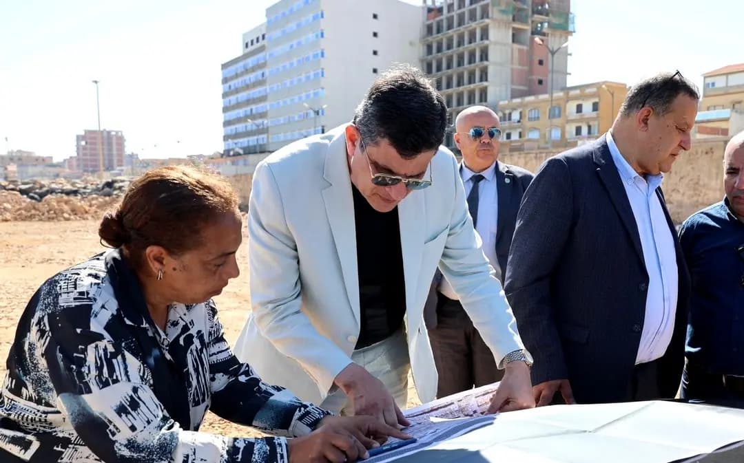 Rabehi inspecte le projet de réalisation de la route côtière touristique