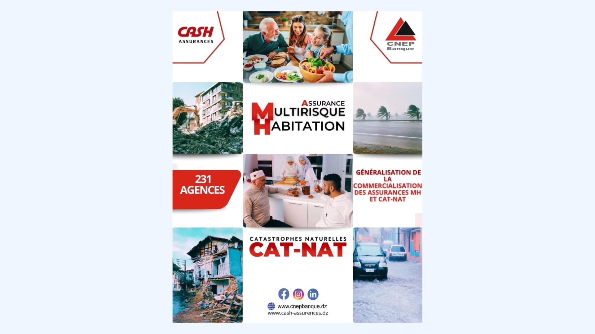 CNEP-Banque : l'assurance habitation généralisée dans toutes les agences