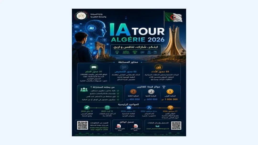 Concours national pour la promotion intelligente du tourisme algérien