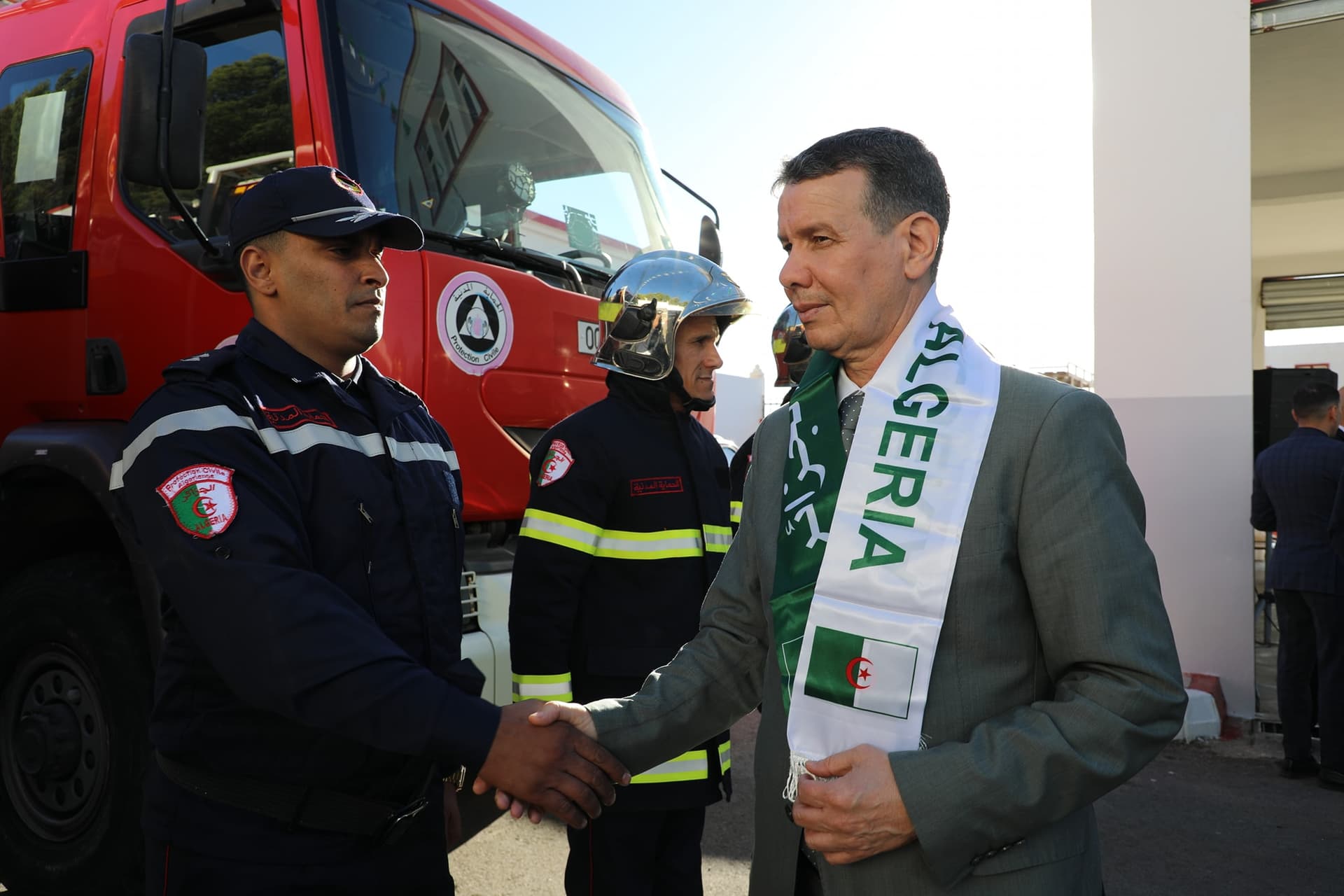 Sétif : le DG de la Protection civile supervise la mise en service de structures opérationnelles