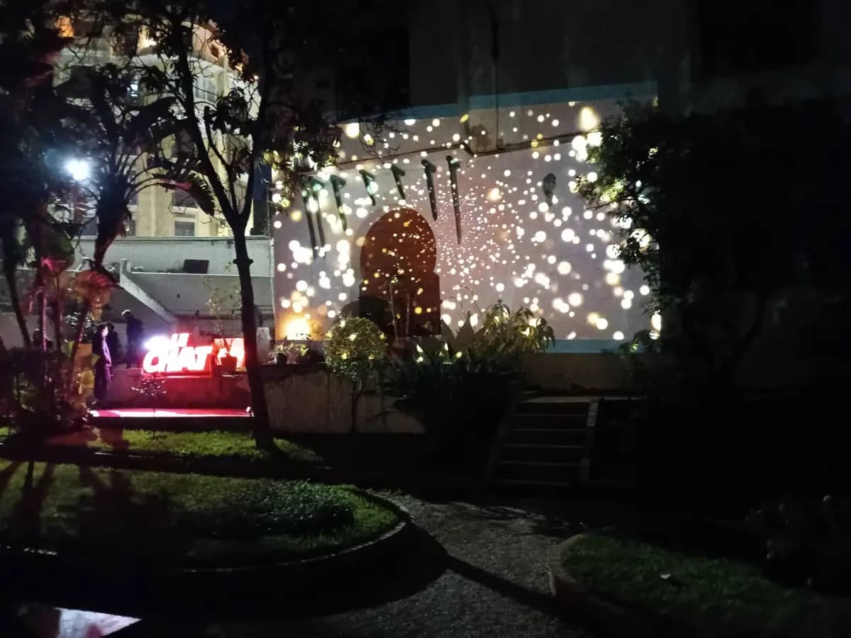 Ouverture du Mapping Festival Algeria au Musée du Bardo à Alger