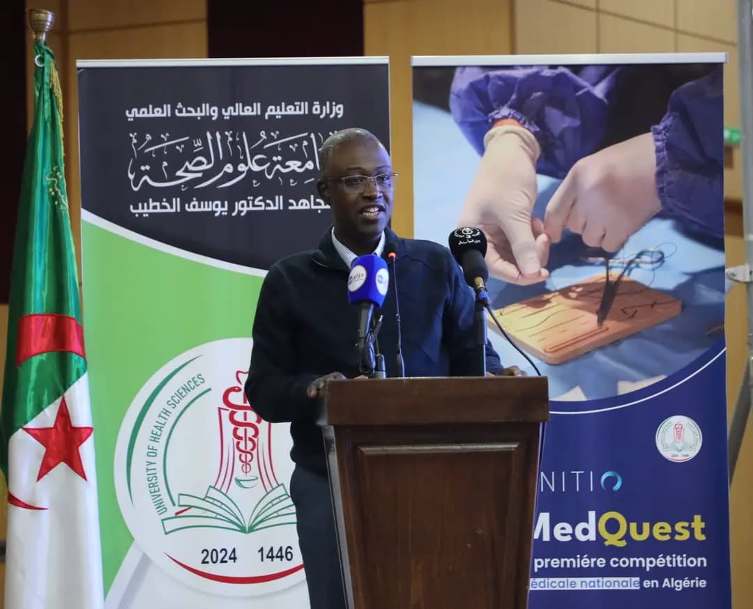 Hidaoui préside l'ouverture du premier concours national des étudiants en médecine en Algérie