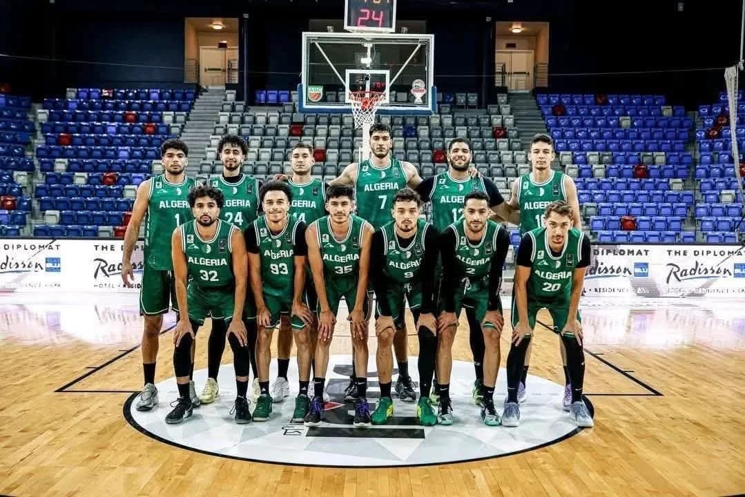 La sélection algérienne masculine de basketball.