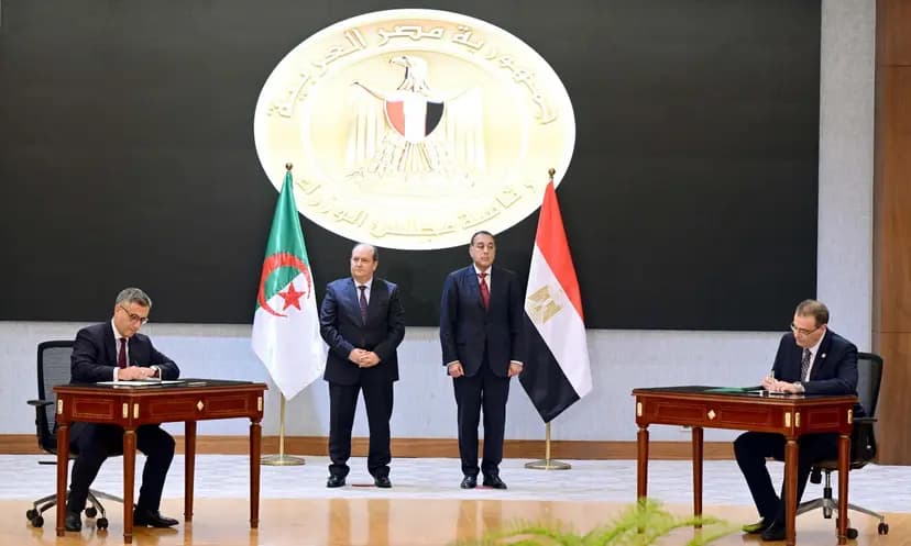 Grande commission mixte algéro-égyptienne : signature de plusieurs accords, mémorandums d'entente et programmes de coopération