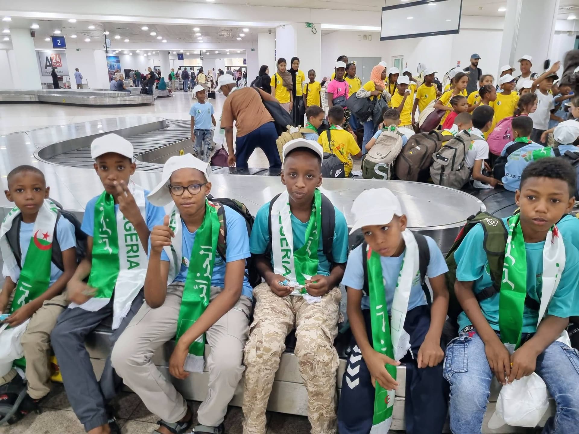 Saison estivale 2026 : accueil à Alger du premier groupe d'enfants bénéficiaires de camps d'été 