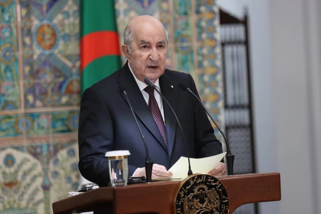 Déclaration conjointe à la presse du président de la République Abdelmadjid Tebboune, avec son homologue zimbabwéen, M. Emmerson Mnangagwa, à l'issue de leurs entretiens bilatéraux.