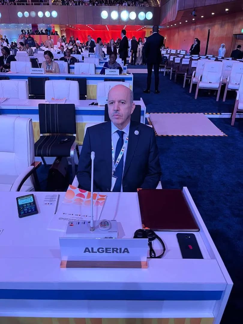 Saihi réaffirme l'engagement ferme de l'Algérie pour un développement basé sur la justice et la solidarité