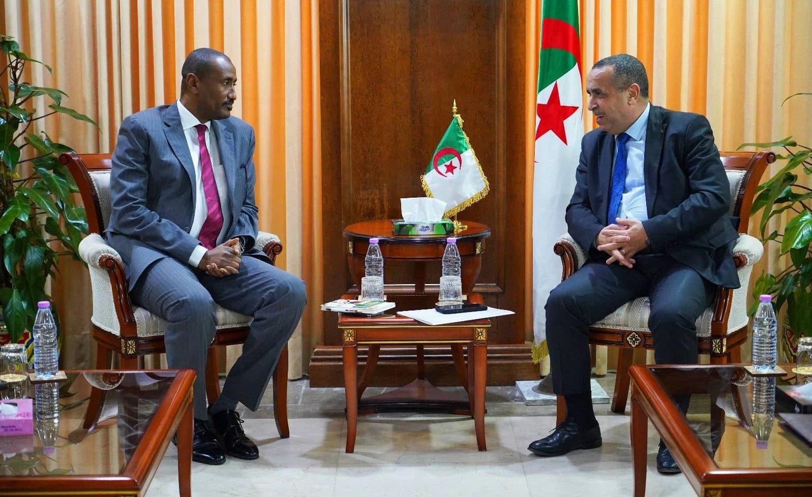 Adjal reçoit le Directeur exécutif de la Commission africaine de l'énergie