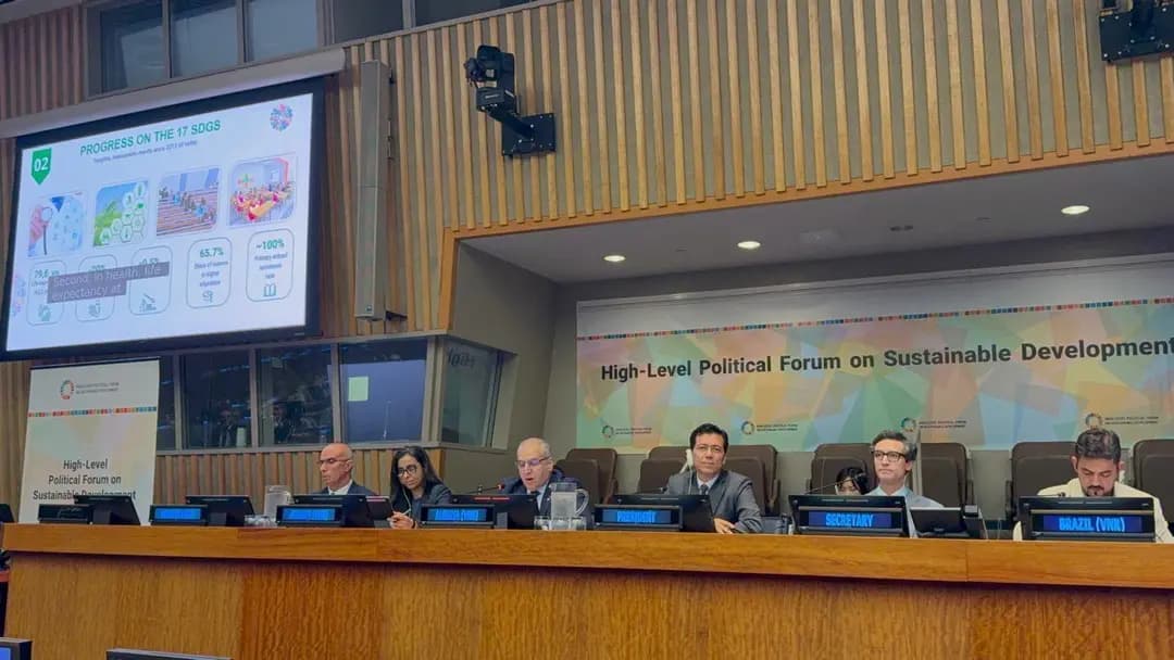 Magramane présente à New York le deuxième rapport national volontaire de l'Algérie