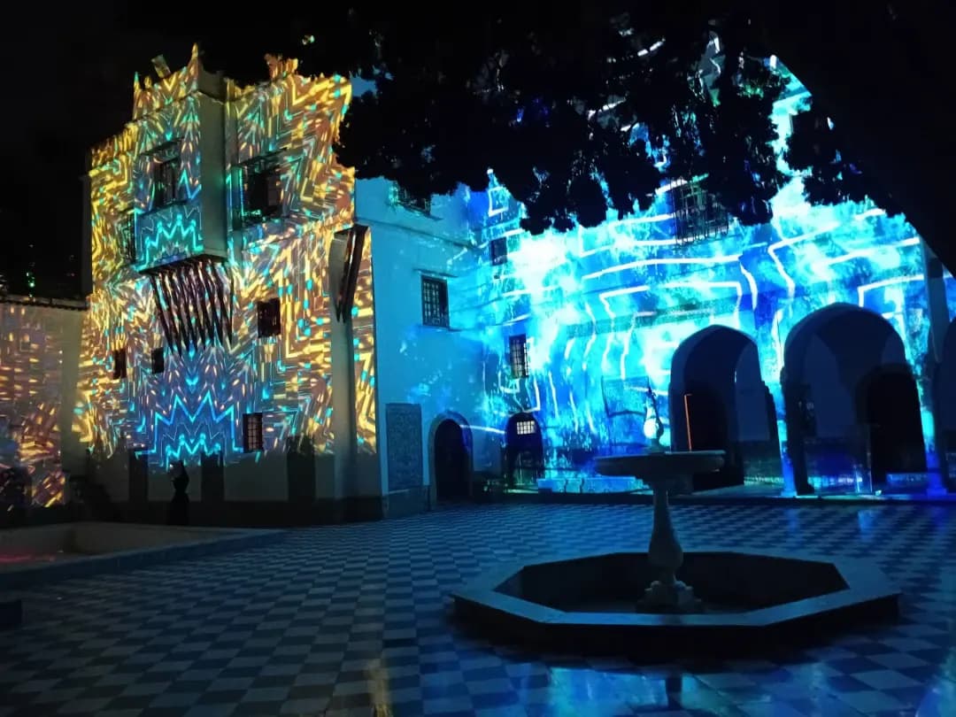 Ouverture du Mapping Festival Algeria au Musée du Bardo à Alger