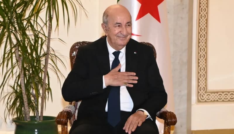 président de la République, M. Abdelmadjid Tebboune/Remerciement. 