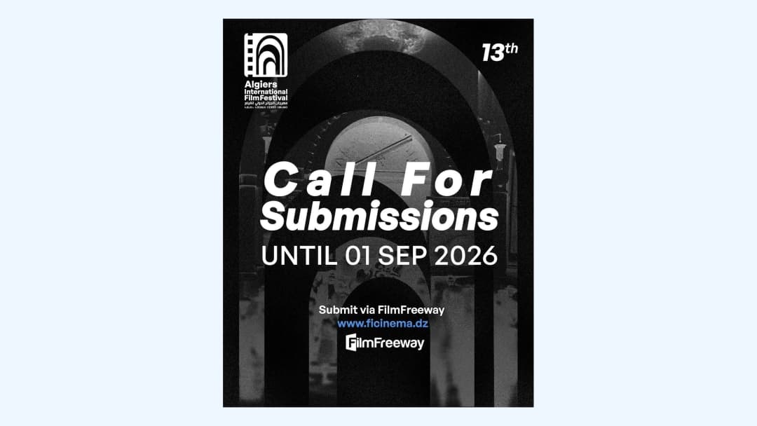 Appel à participation à la 13e édition du Festival international du film d'Alger
